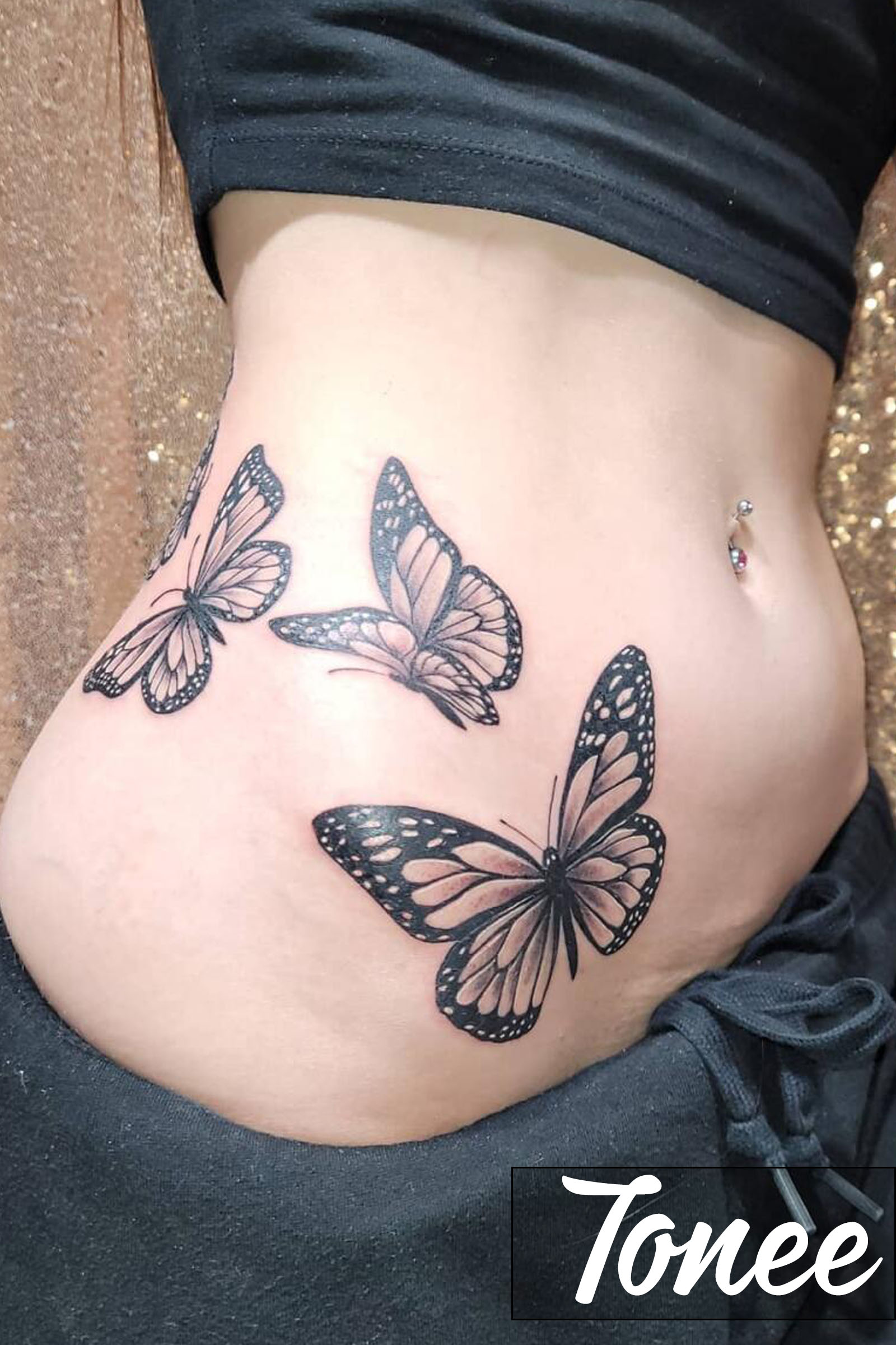 Tattoo uploaded by jakkichantattoos  Red butterfly  Tattoodo